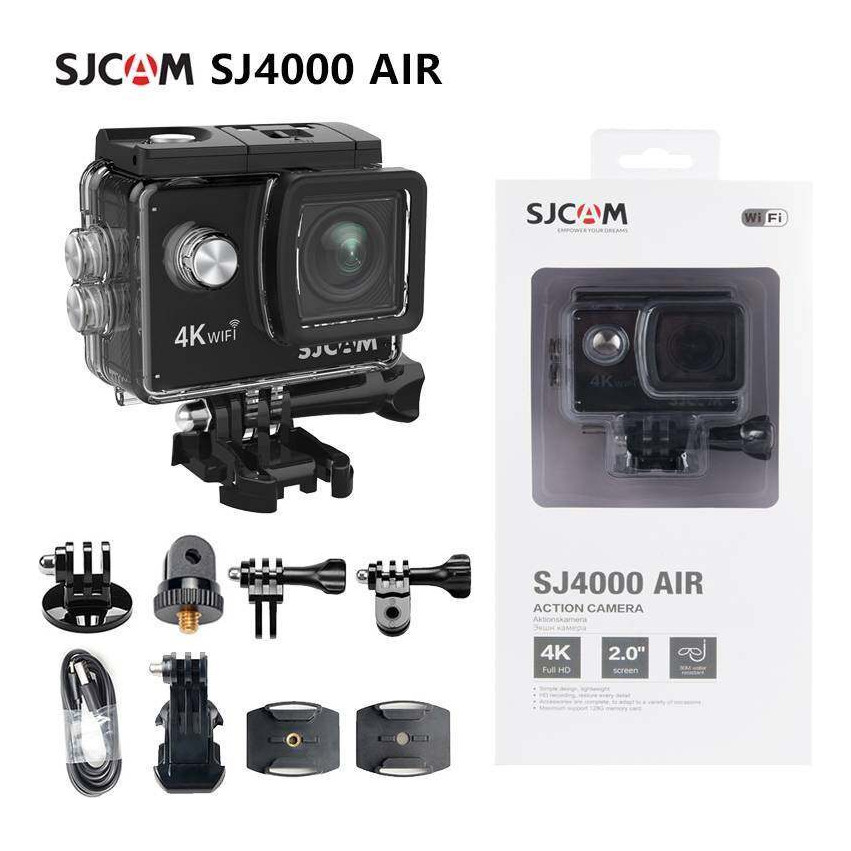 Sj4000 Wifi 4k Original Sjcam modelo 2025 Microfone Externo Pato Motos Jr