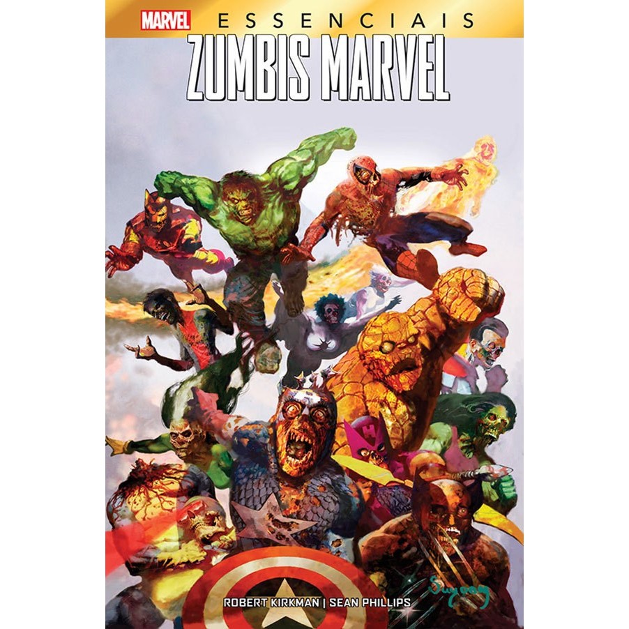 Livro Zumbis Marvel (Marvel Essenciais)