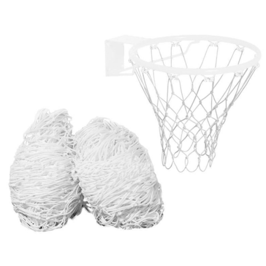 Par de Rede de Basquete Oficial Fio 4mm Nylon