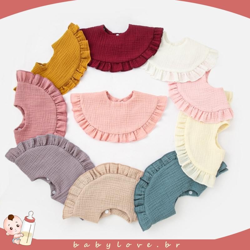 BABYLOVE Babador Para Bebê Babados , Toalha Saliva , Alimentação , Panos Arrotar , Menino E Menina , Chuveiro