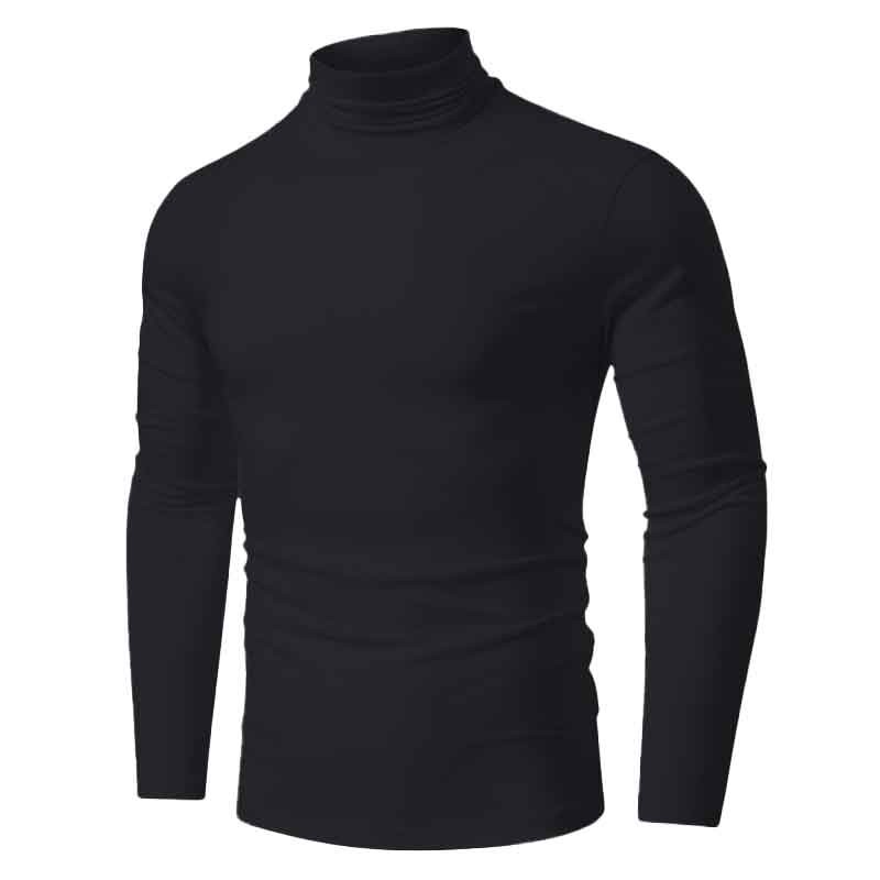Camisa Blusa Masculina Manga Longa Camiseta Academia Segunda Pele Proteção Solar Fator 50 UV Gola Alta