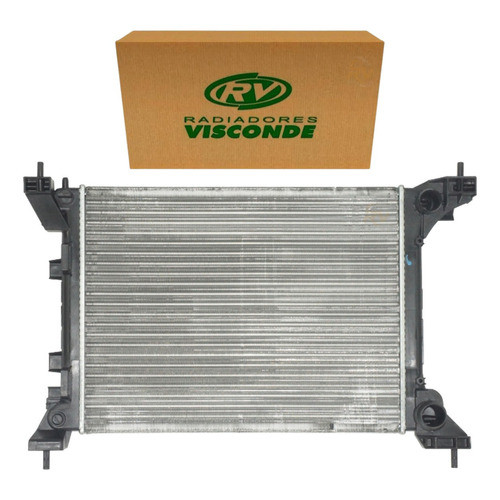Radiador Agua Visconde Fiorino Grand Novo Uno 1.0 / 1.4 2011 2012 2013 2014 2015 2016 2017 2018
