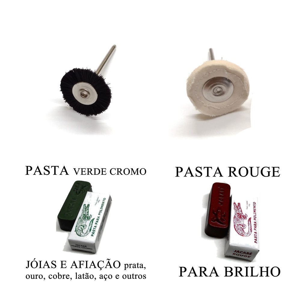 Polimento em Prata Ouro Para Micro Retifica + Massas - Faça Voce! Moedas antigas brilhando como nunca