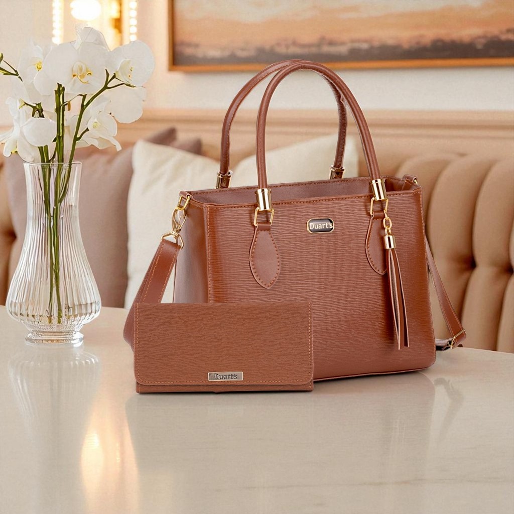 Bolsa Feminina Lorena com Alça Removível Kit Bolsa Feminina e Carteira Original  - Oferta Relâmpago