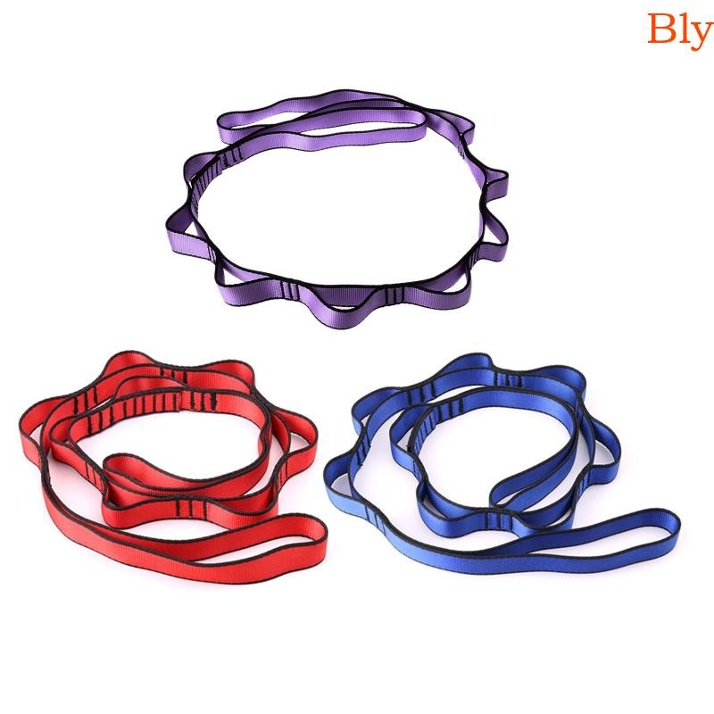 Adjustable Tree Hanging Hammock Straps Climbing Rope Aerial Yoga Hammock Belt