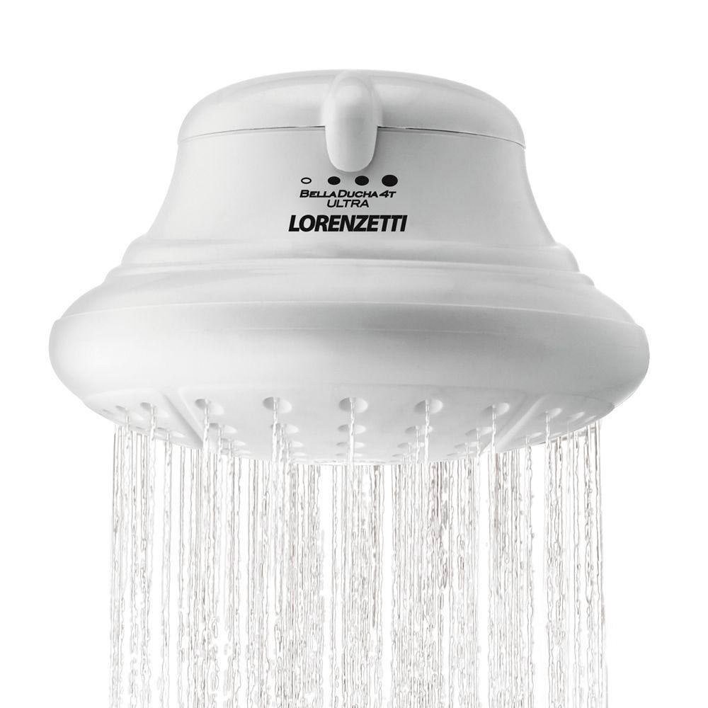 Chuveiro Lorenzetti Bella Ducha Ultra 4 Temperaturas Branca 5500W, 110V
