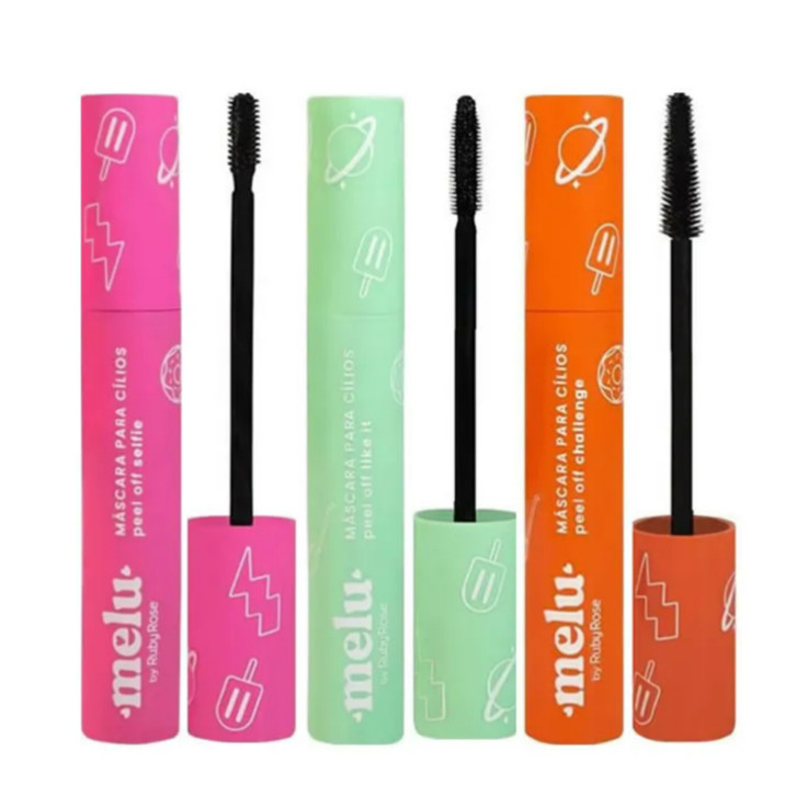 Mascara De Cilios Melu Ruby Rose Rimel Peel Off Alta Fixação RR-5151 Berserk
