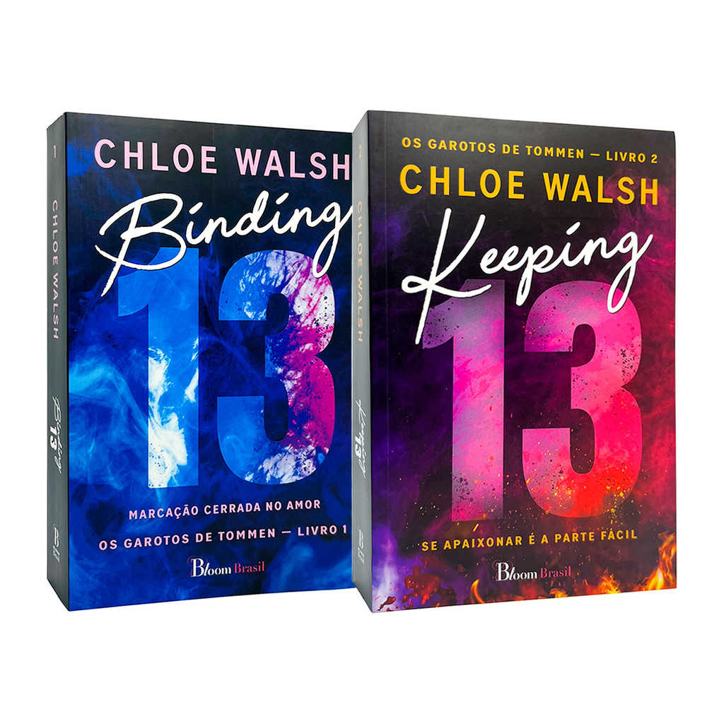 Keeping 13 + Binding 13 - Série Os Garotos de Tommen - Livro 1 e 2 - Chloe Walsh - Livros Físicos