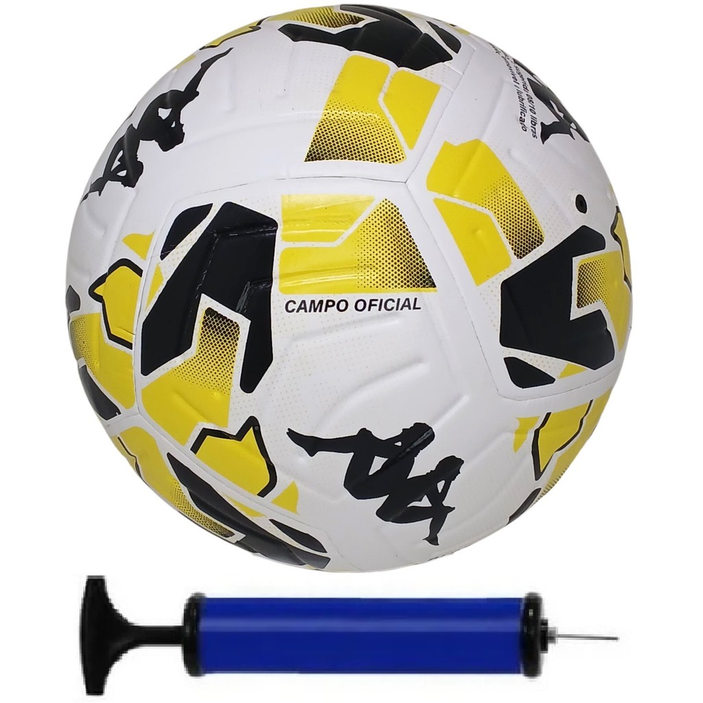 BOLA DE FUTEBOL CAMPO KAPPA BLASTY + BOMBA DE AR