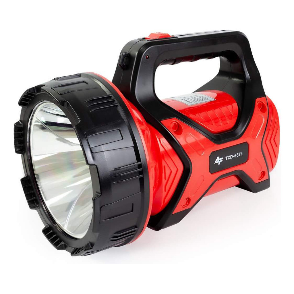 Lanterna Super Potente Recarregável Led 10w Luz Led Branca