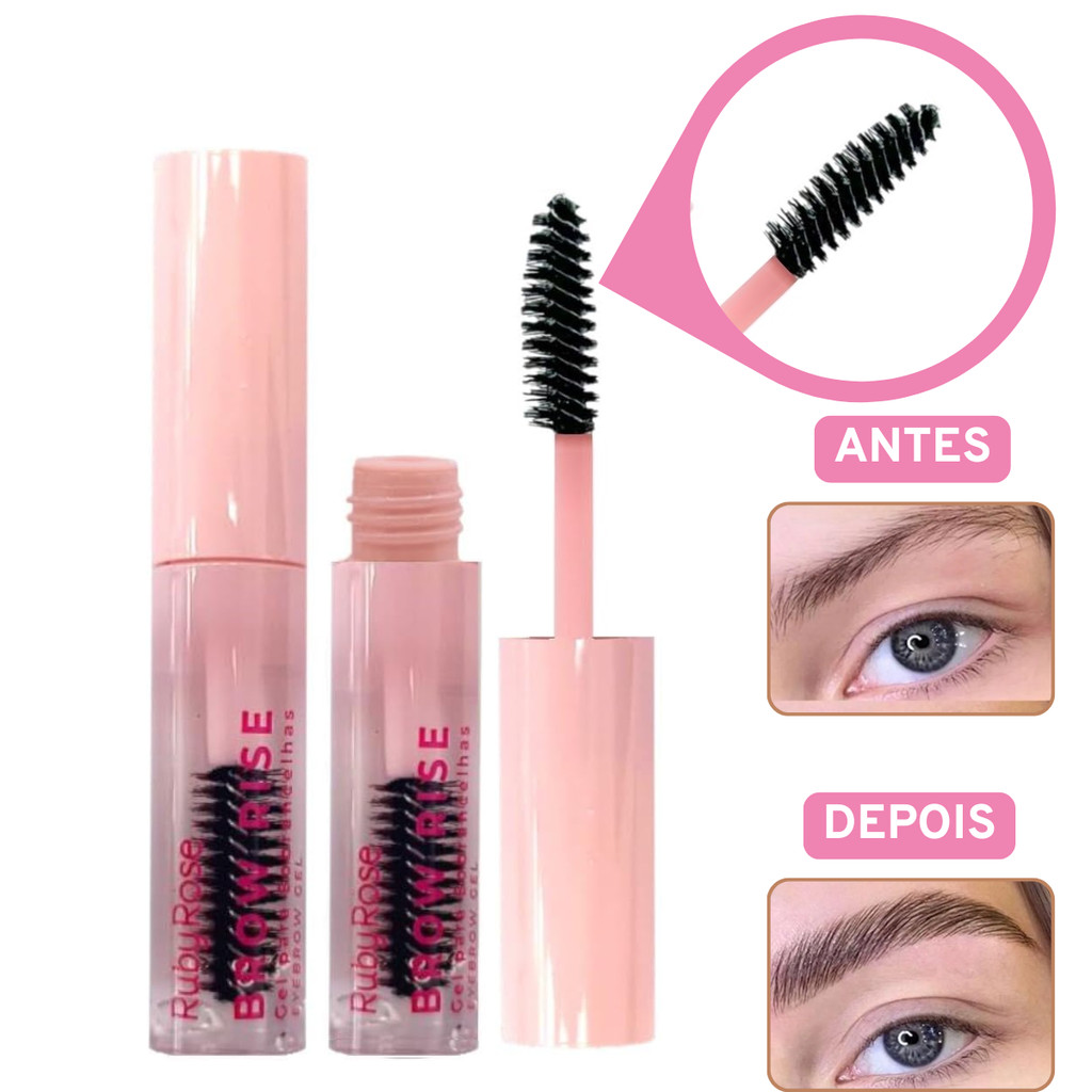 Gel Ruby Rose Para Sombrancelha Brow Rise - Fixação e Definição Perfeitas de Longa Duração