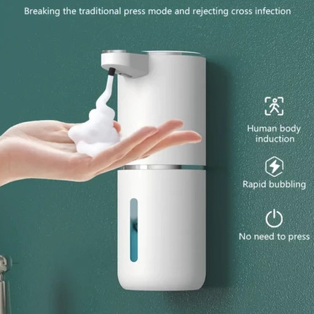 Saboneteira Dispenser Automático Sensor Infravermelho Para Sabonete Líquido Detergente Espuma-P18