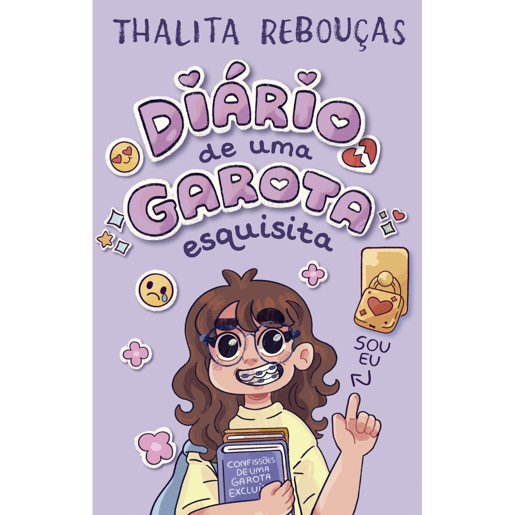 Diário de uma garota esquisita – Um livro interativo de Thalita Rebouças para pré-adolescentes - Livro novo PS