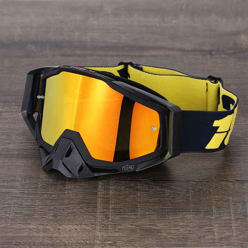 100% 336 óculos de motocross UV400 óculo de capacete esportivo oculos de moto para MTB ATV MX motocicleta enduro corrida