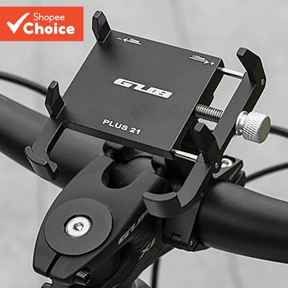 GUB PLUS Rotatable Anti-slip Motorcycle Bike Phone Holder Bracket