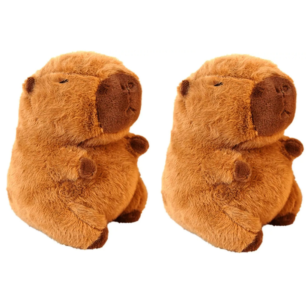Capivara Brinquedo De Pelúcia De 22 cm Presente Decoração Para Crianças Melhor Preço