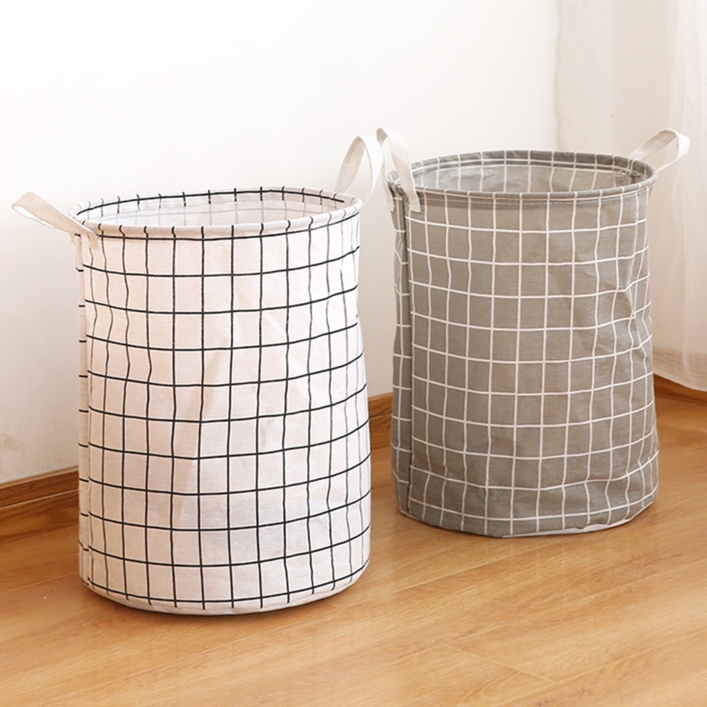 Cesto De Roupas Dobrável Multiuso 40 Litros Impermeável Compacto E Versátil 40L Para Roupa Calça