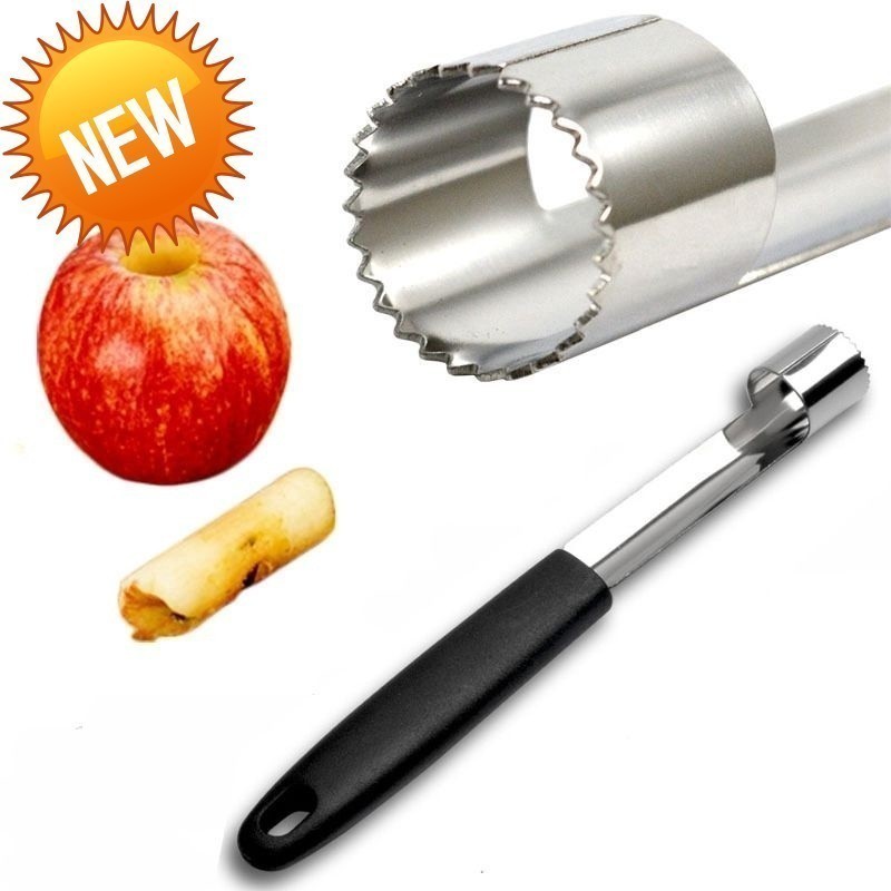 | Extratoir Removedor de Talos de Frutas Inox com cabo de Plástico