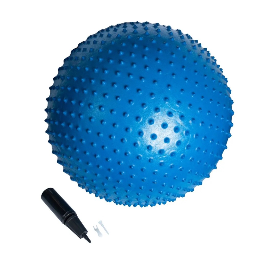 Bola Suiça Pilates Yoga Gym Ball 65cm Massagem Acte Sports