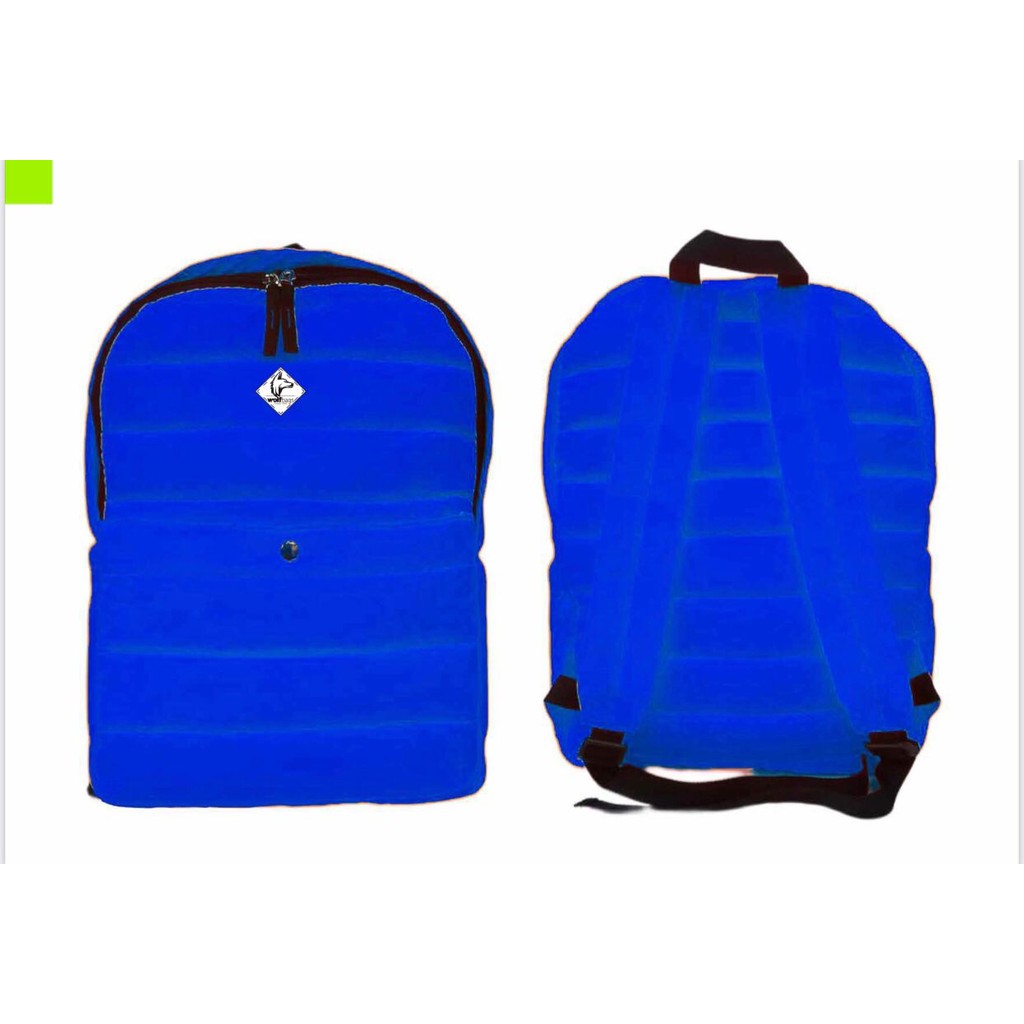 Mochila  Puffer Moderna Resistente Varias Cores