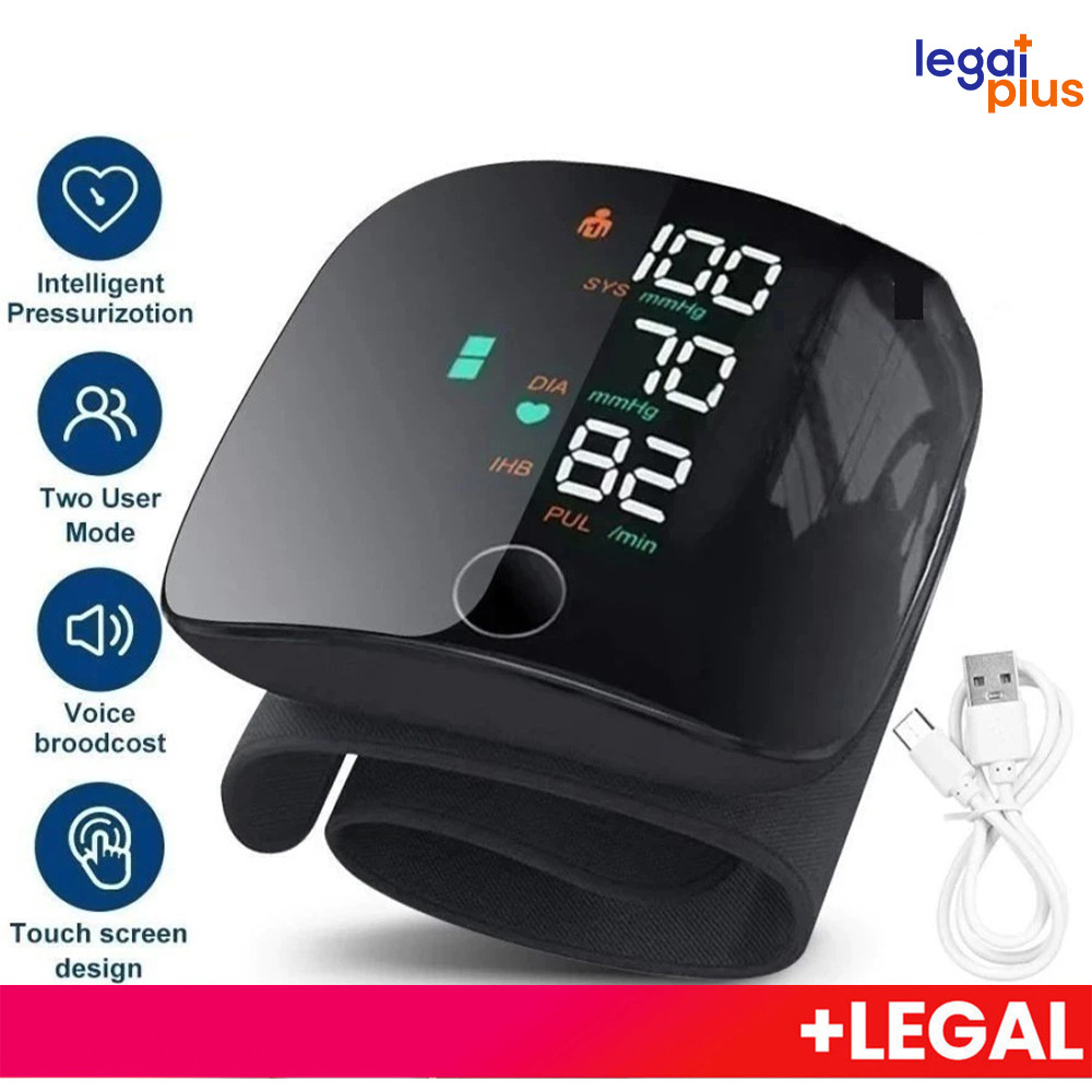 Monitor de Pulso Pressão Arterial Recarregável XYY-2551 para Hipertensão Portátil