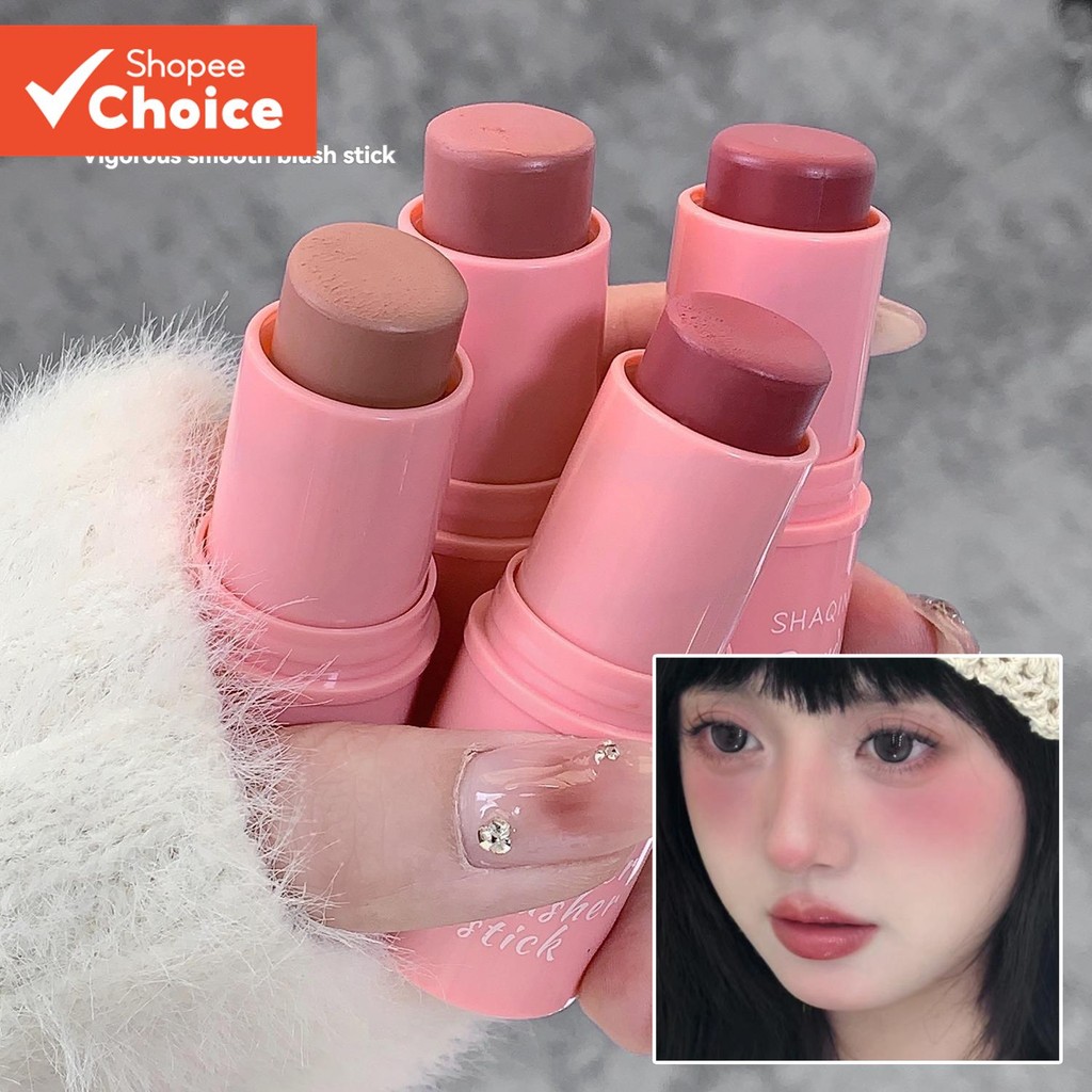 Velvety Radiant Blush Stick – Efeito Plumping Coreano E Tez Iluminadora Com Saturação Natural