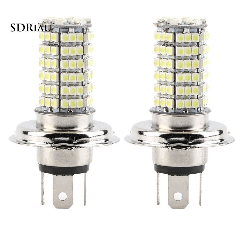 2Pcs H4 DC12V 120LED SMD Auto Carro Dirigindo Farol De Nevoeiro Lâmpadas De Neblina (jy-38-22)