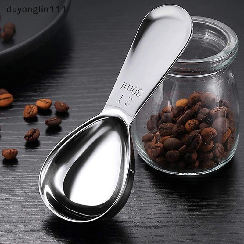(duyonglin111) Colher De Café De Aço Inoxidável E Medidora Utensílio Com Graduada Ergonômica Precisa Nova