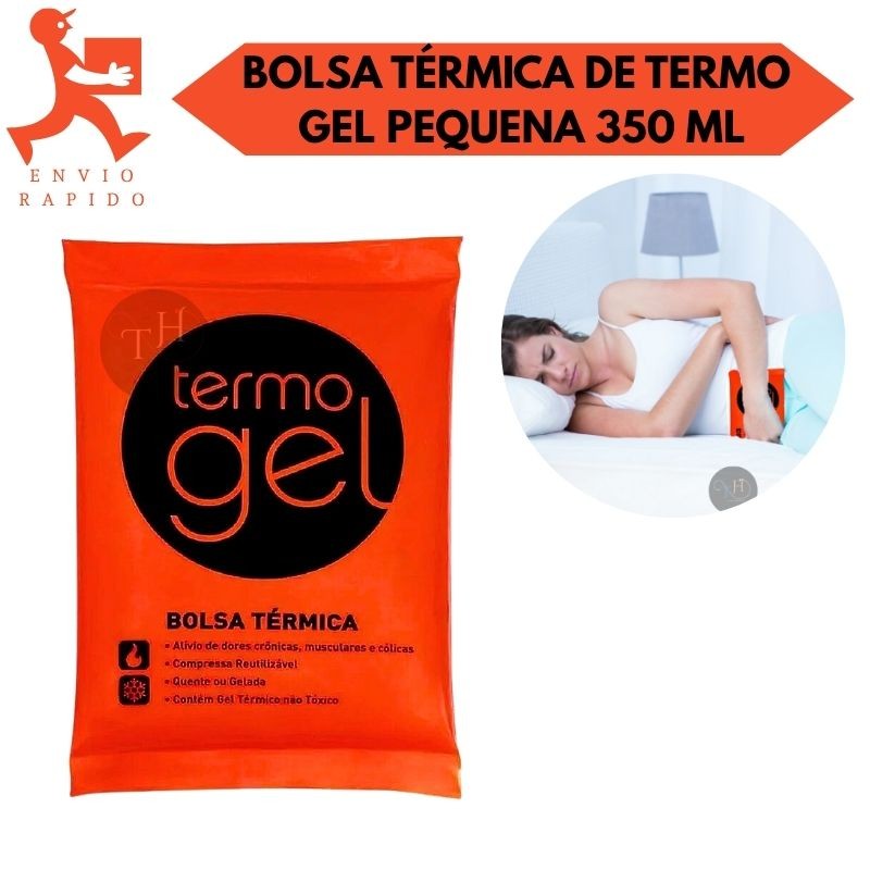 Bolsa Térmica TermoGel Para Compressa Alivio de Dores Quente Ou Fria Tamanho Pequena 350 ML