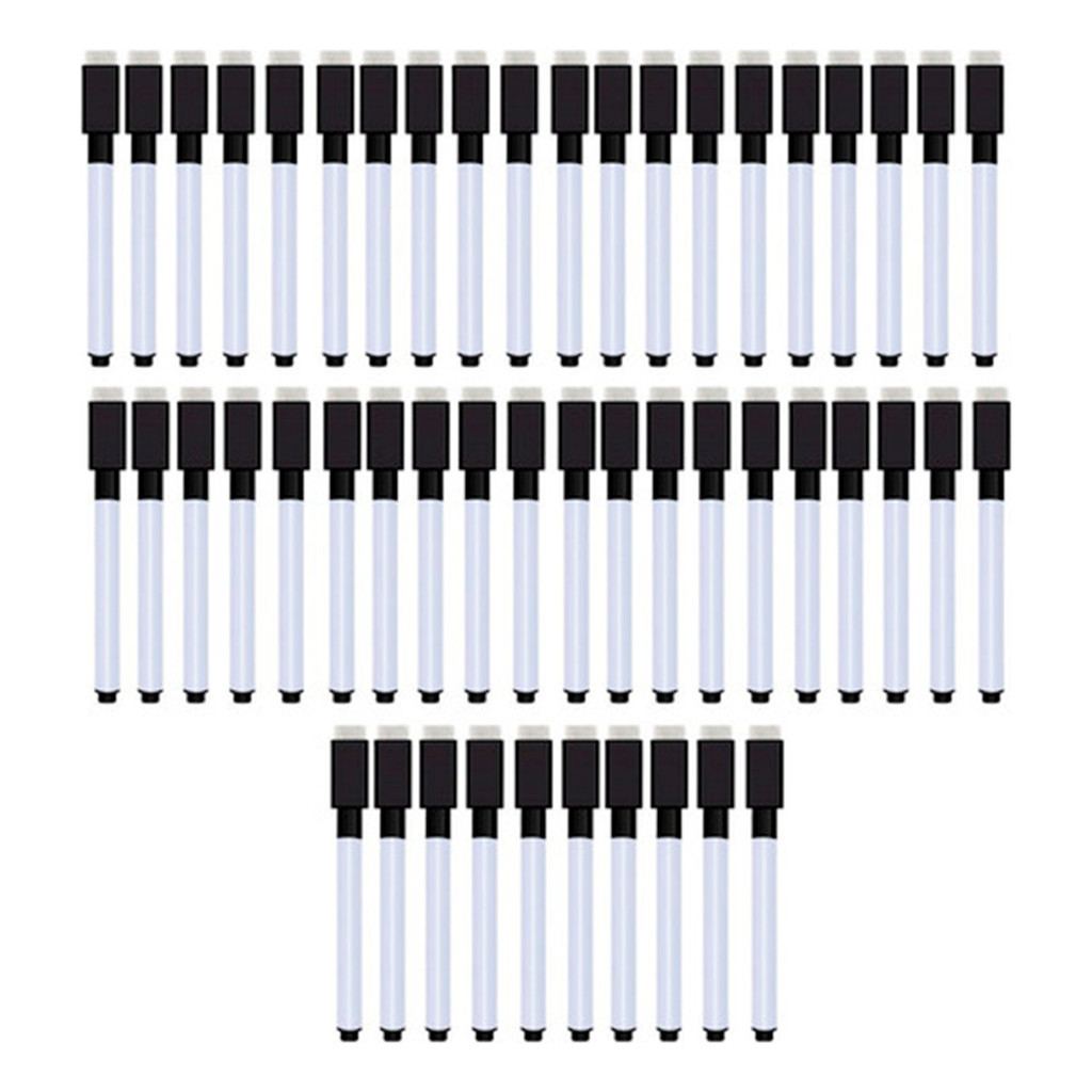 Caneta Apagador Para Quadro Branco Lousa Magnética 30pças