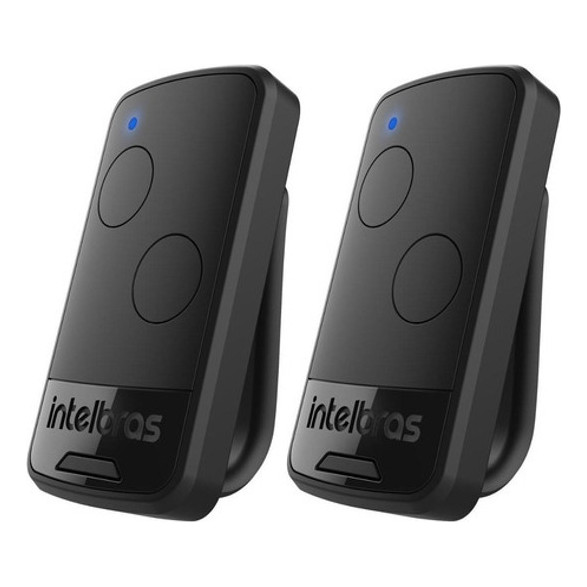 Kit 2 Controle Remoto p/ Automatizador de Portão Ep 02 Intelbras 433,92 MHz