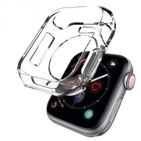 Capa Case de Silicone Aberta Bumper Para Smartwatch 41 42 44 45 46 49mm