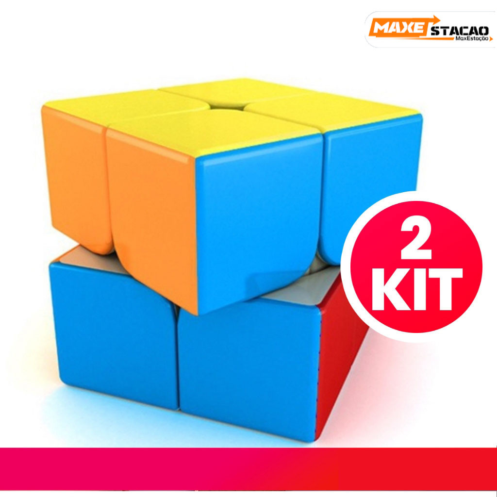 Cubo de rubik profissional brinquedo infantil presente preto Jade cubo de rubik 2X2 cubo 50mm