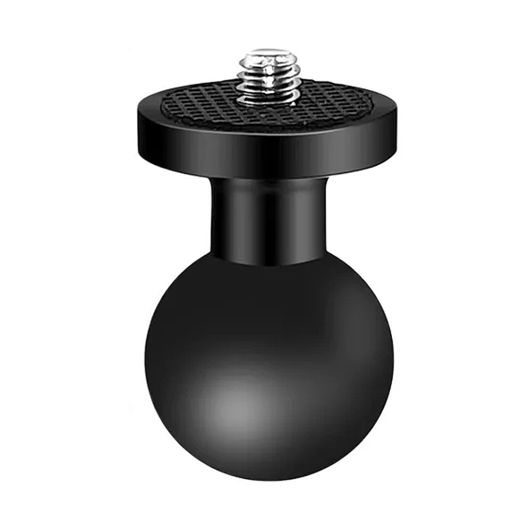Adaptador Cabeça Bola Parafuso 1/4 ( Suporte Moto bike guidon câmera )