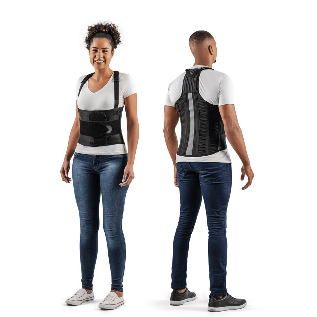 Corretor Postural e Colete Putti Comfort Air Hidrolight 2em1