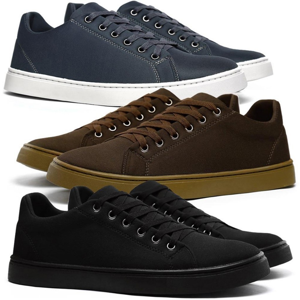 Tênis Sapatenis Casual Masculino Leveza Durabilidade Confortável - Promoção!!