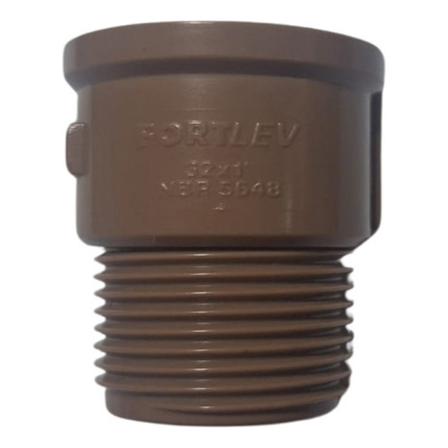 Adaptador Pvc Solda Com Rosca Curto 32 Mm X 1 Polegada