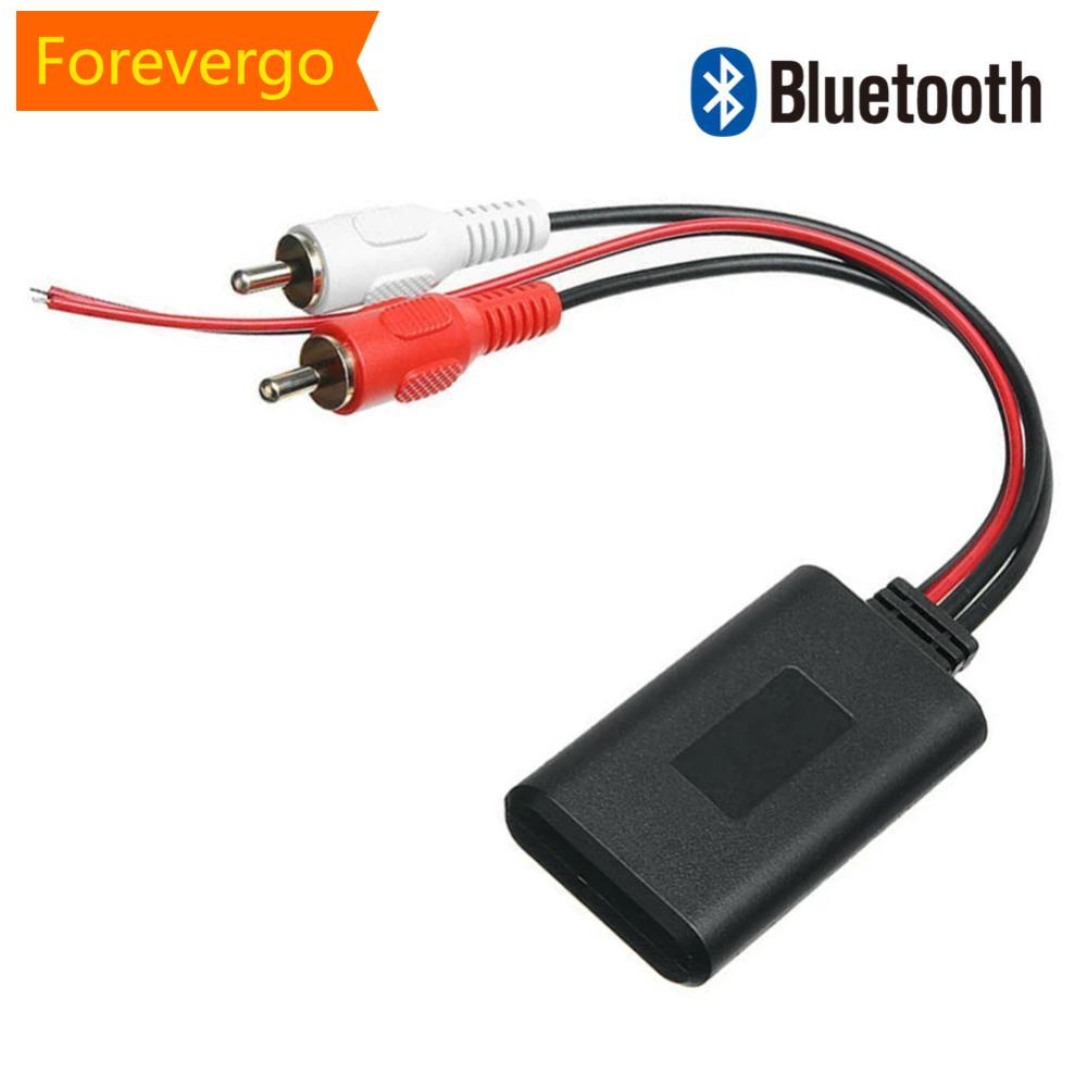 FG Módulo Receptor Bluetooth Sem Fio Para Carro AUX Adaptador De Música Estéreo De Áudio Veículos De Interface 2RCA E1F8
