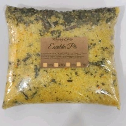 Escalda Pés 1Kg Maracuja com Hortelã + Ervas