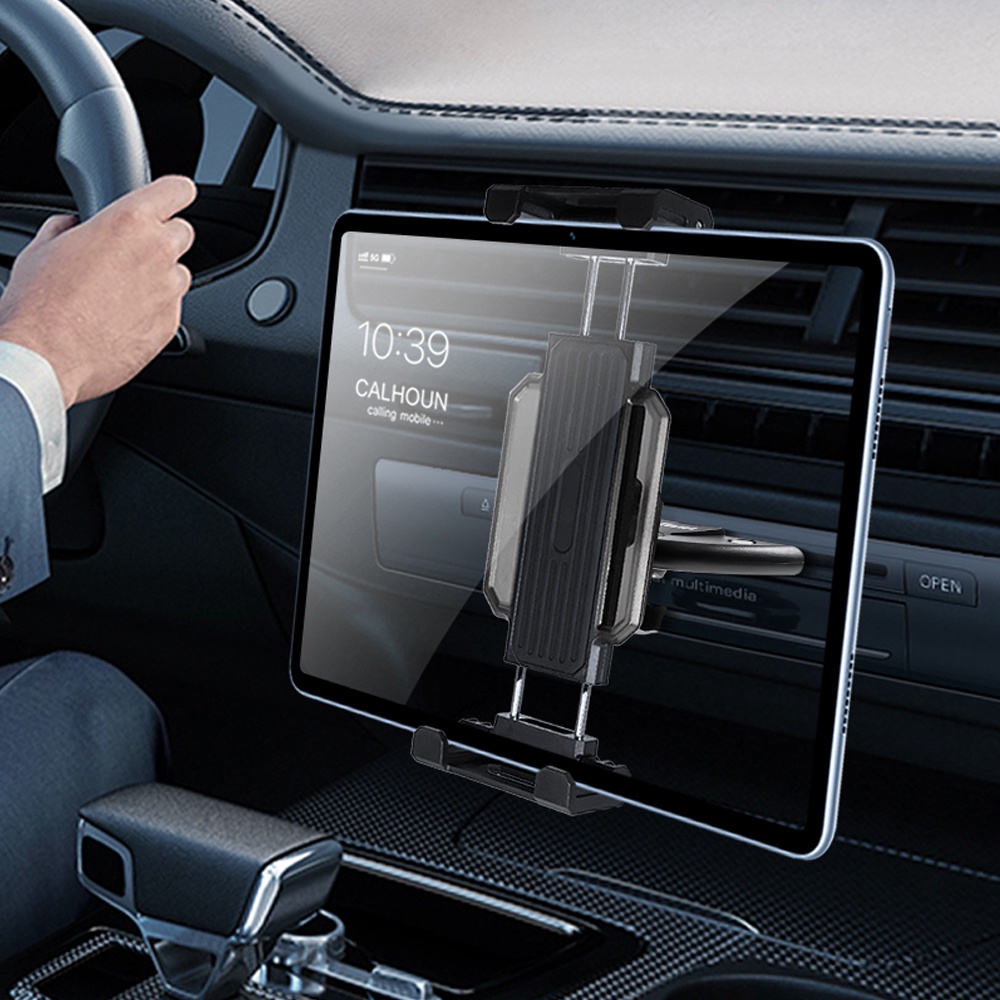Suporte Universal De 4-13 Polegadas Para Carro De Mesa Slot CD 360 ° De Montagem Giratório Ipad Pro Air 11 Xiaomi Tab Phone Gps