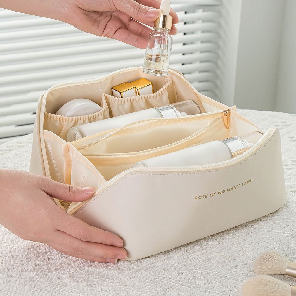 Bolsa Necessaire Organizador Cosmético Maquiagem Feminino Para Viagem Alto Qualidade  e Capacidade