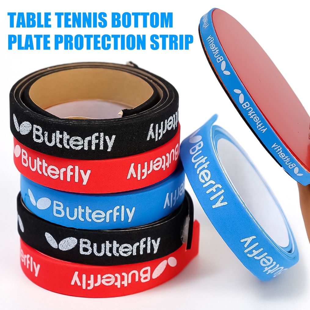 Fita De Tênis De Mesa 2pc Borda De Raquete Profissional/Protetora De Morcego Ping Pong Lateral/Anti-Colisão Esponja