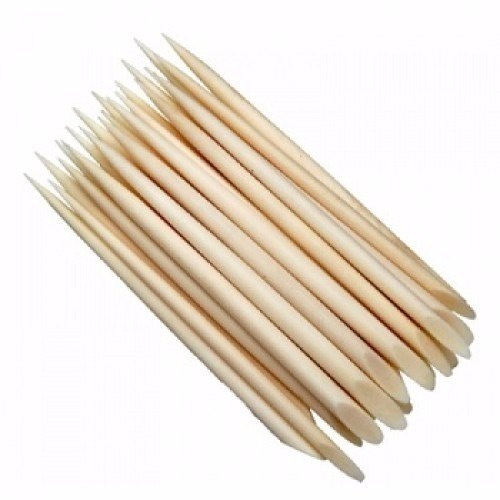500Und Palito Pinho para manicure sobrancelha cílios