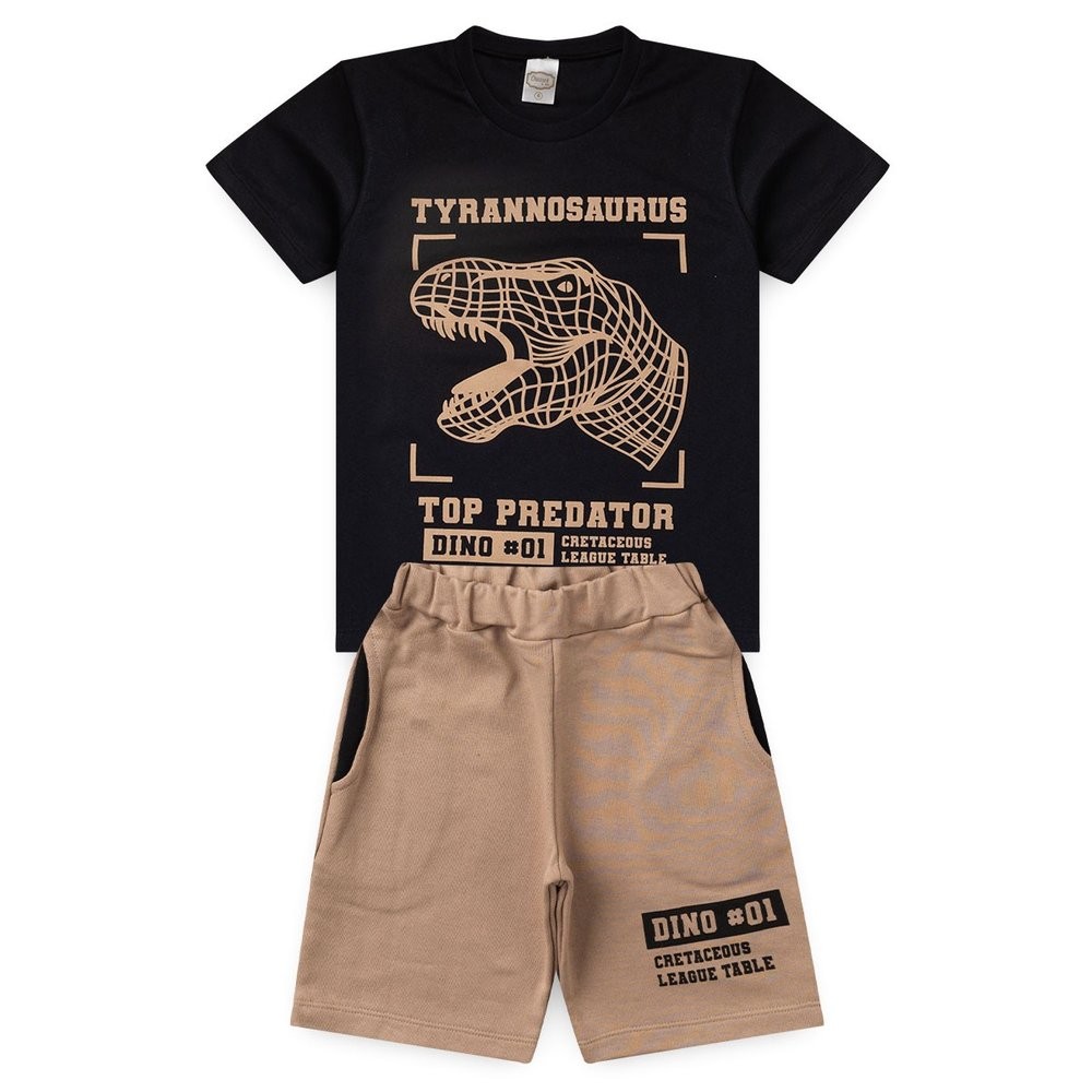 Conjunto Infantil Tyrannosaurus Preto