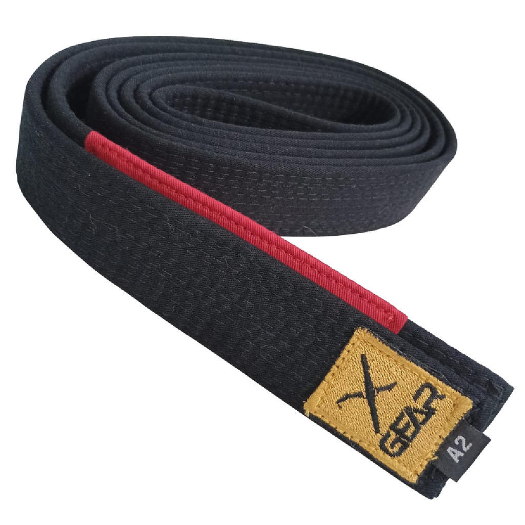 Faixa Preta Jiu jitsu Premium 12 Costuras Xgear