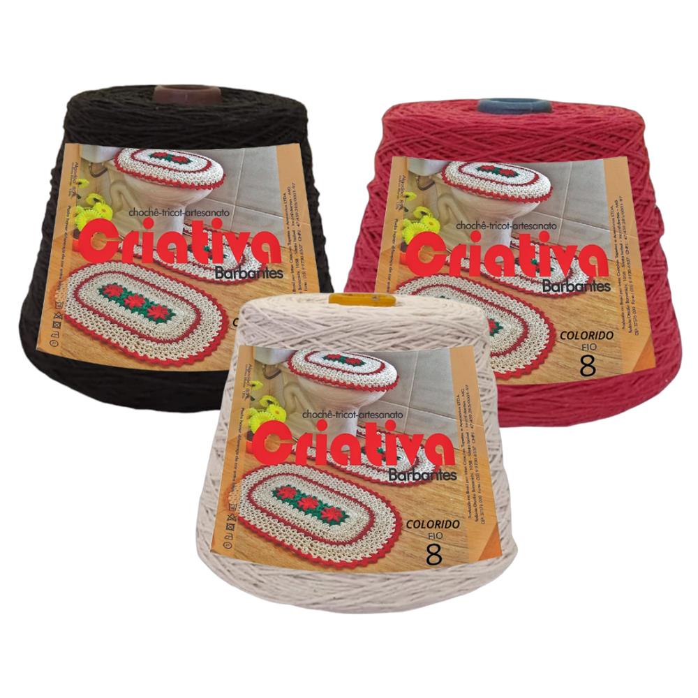 Barbante Criativa 1Kg N.º 8