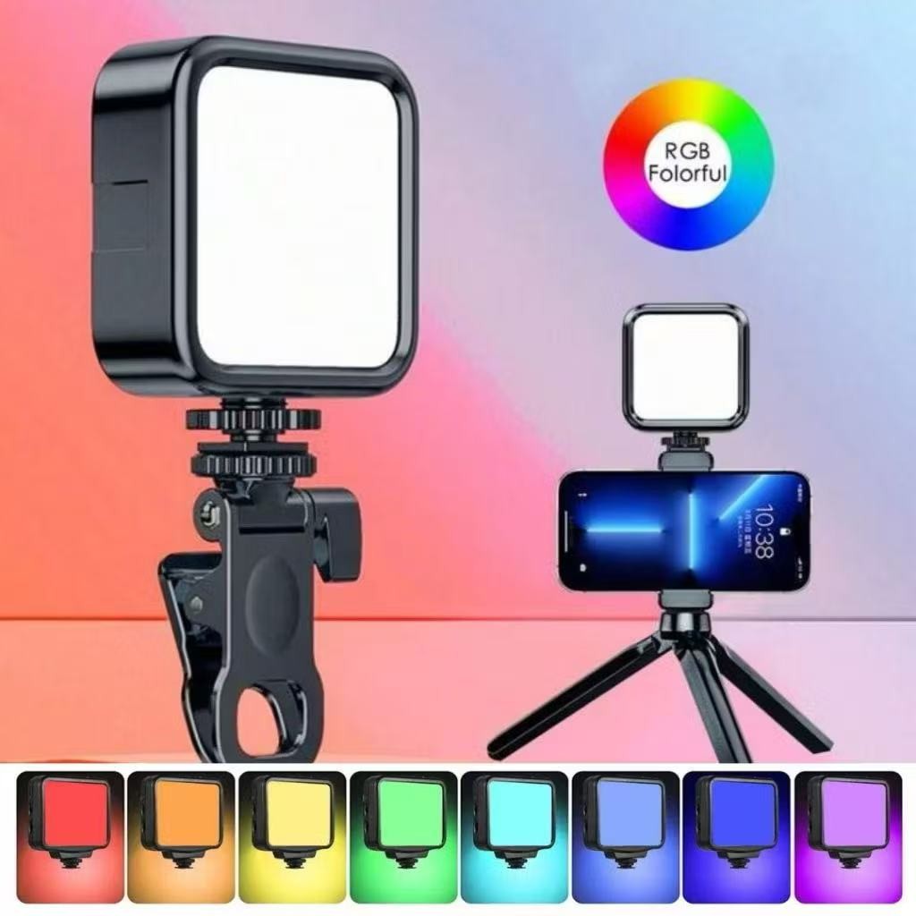 Mini Fotografia Luz RGB /Branco De Preenchimento Panel led / Móvel Câmera /Vídeo /Tiro Ao Ar Livre /Suave Luz /Portátil
