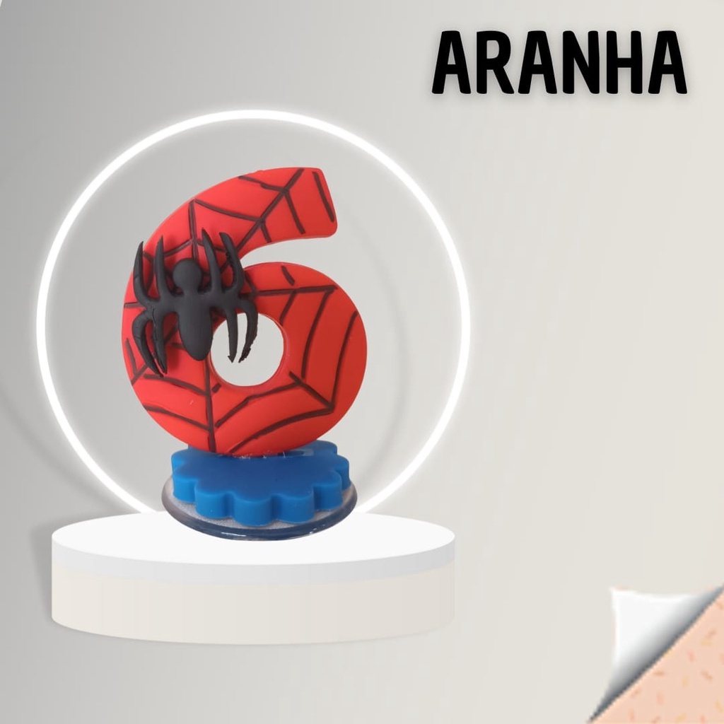 Vela Aranha Luxo – Magia e Estilo para sua Comemoração!