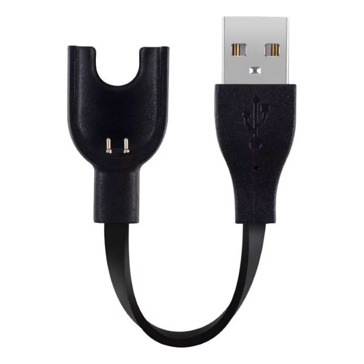 Kit 2 Carregador Usb Cabo Compativel smartwath Miband4 5v