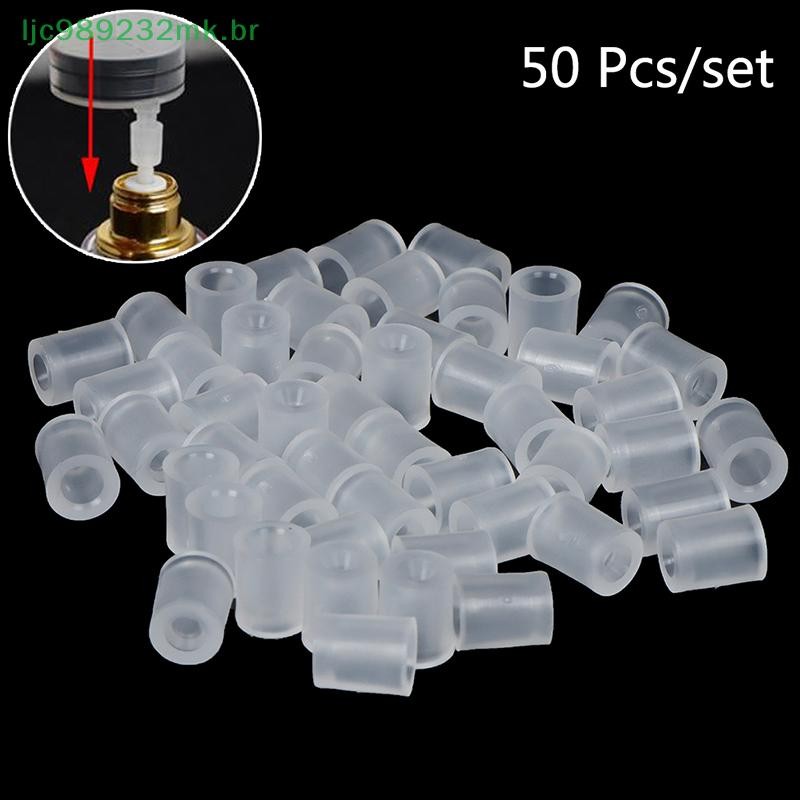 [MYBR] 50 Unidades Mini Conversor De Perfume Recarregável Dispensador Ferramenta De Recarga Portátil [WELL]
